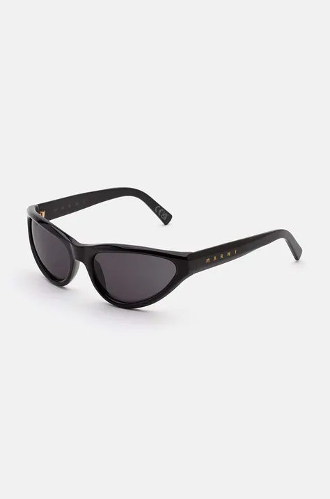 Slnečné okuliare Marni Mavericks čierna farba, EYMRN00043 001 FA7