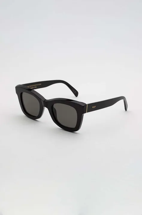 Солнцезащитные очки Retrosuperfuture Altura цвет чёрный ALTURA.XOR