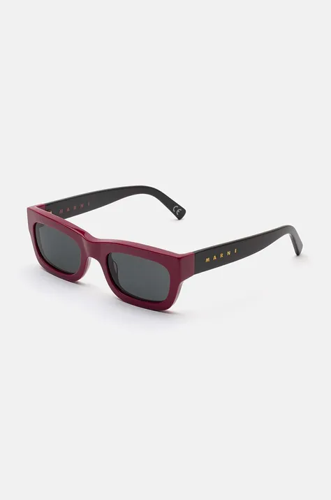 Marni ochelari de soare Kawasan Falls Bordeau culoarea bordo, EYMRN00019.004.KFK