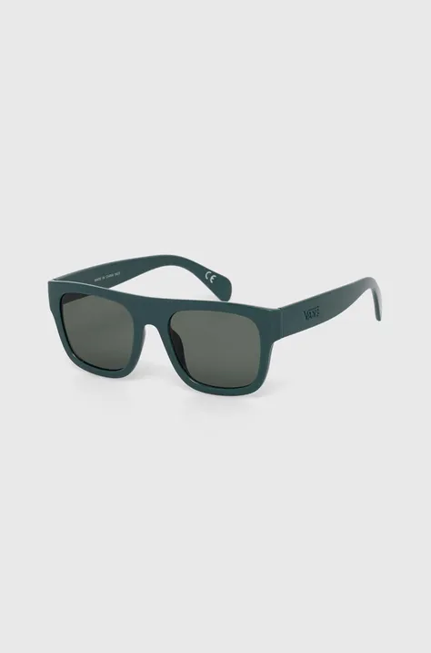 Vans ochelari de soare culoarea verde, VN0A7PR1BDX1