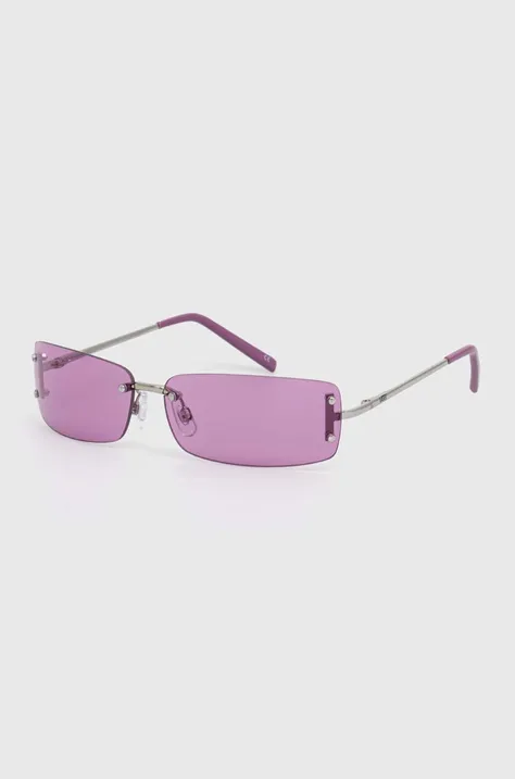 Сонцезахисні окуляри Vans колір фіолетовий VN000GMYCR31