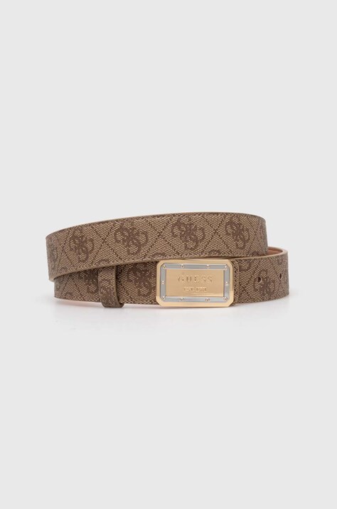 Guess curea femei, culoarea bej