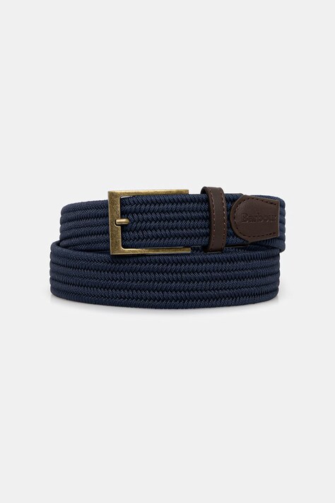 Barbour pasek parciany męski Nevis granatowy MAC0443