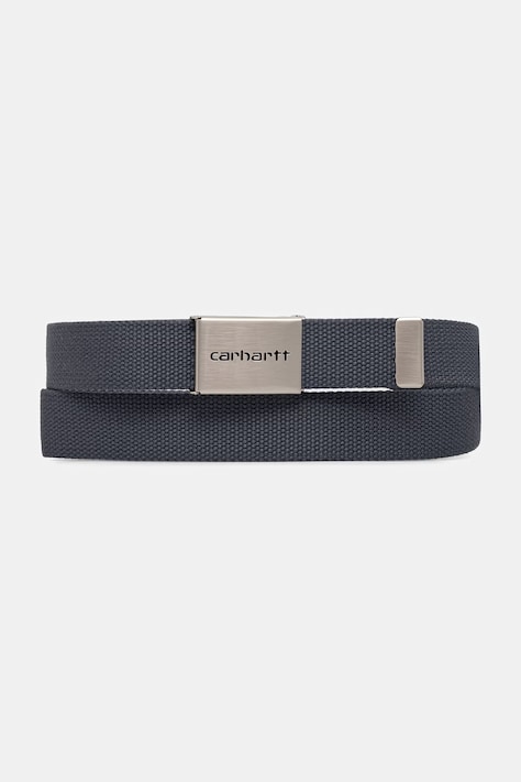 Carhartt WIP pasek parciany Clip Belt Chrome szary I019176.47XX