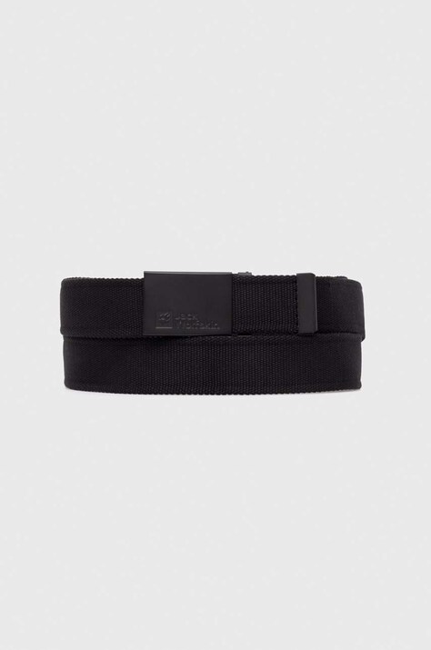 Jack Wolfskin curea Hidden culoarea negru 1912101