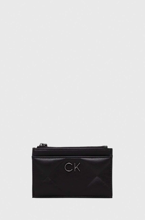 Calvin Klein portofel femei, culoarea negru K60K611372