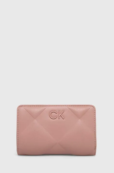 Peňaženka Calvin Klein dámsky,ružová farba,K60K611374