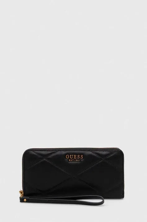 Peňaženka Guess CILIAN dámsky, čierna farba, SWQB91 91460