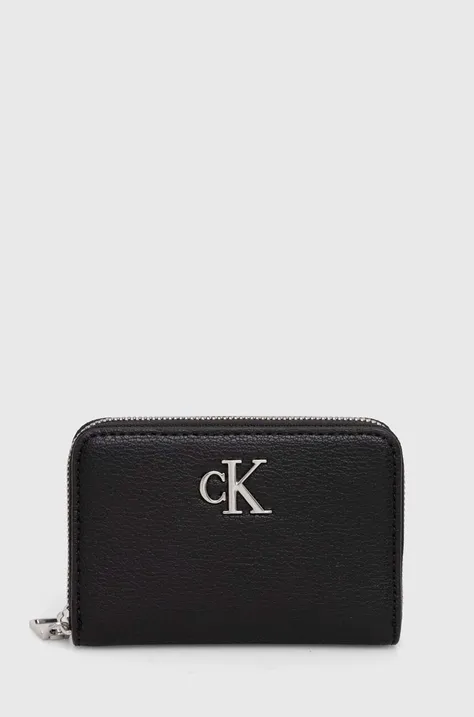 Calvin Klein Jeans portofel femei, culoarea negru K60K611500
