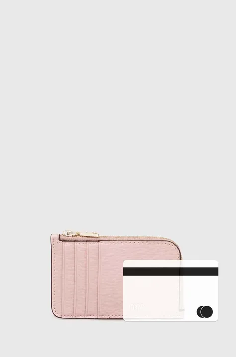Dkny portfel damski kolor różowy R4113C94