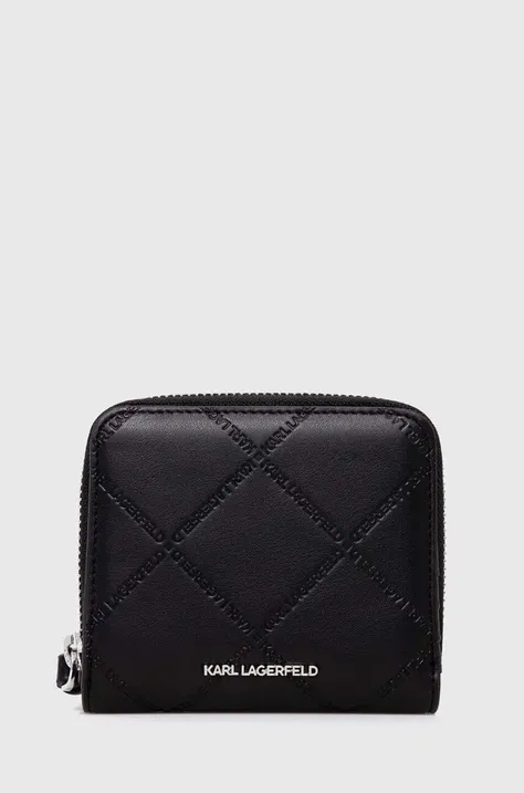 Novčanik Karl Lagerfeld za žene, boja: crna