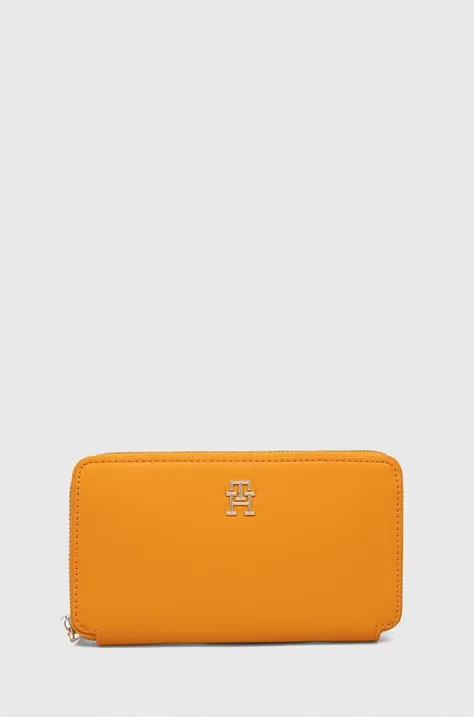 Novčanik Tommy Hilfiger za žene, boja: narančasta, AW0AW16009