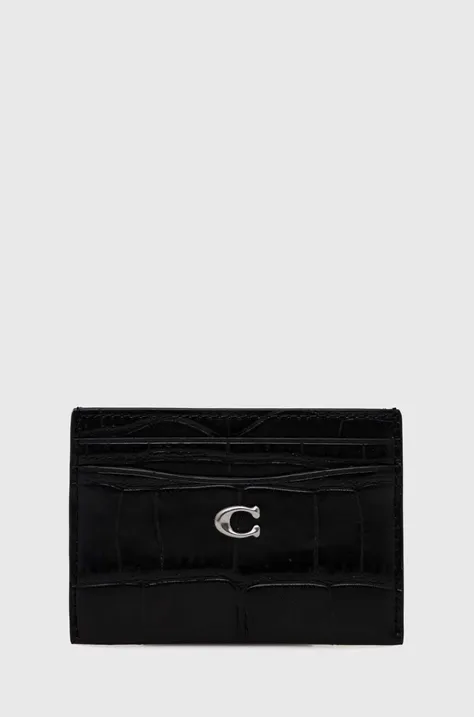 Peněženka Coach černá barva