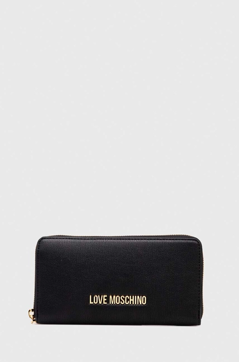 Love Moschino portofel femei, culoarea negru