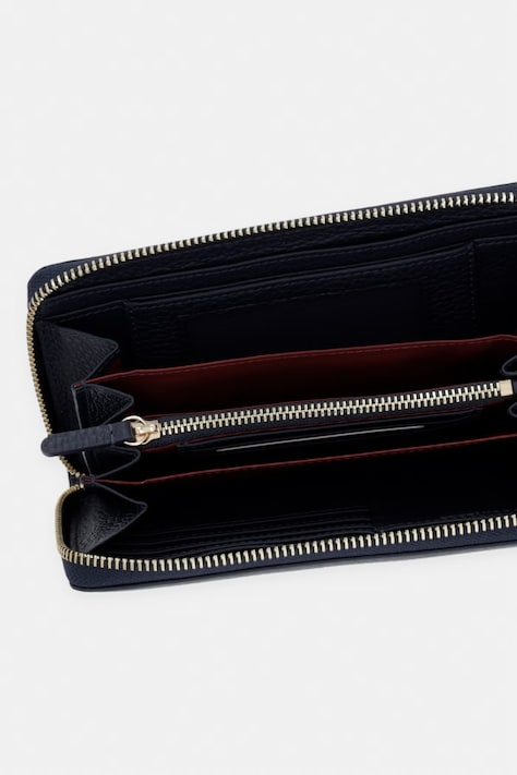 Kožená peňaženka Coccinelle čierna farba, E2 MW5 11 32 01