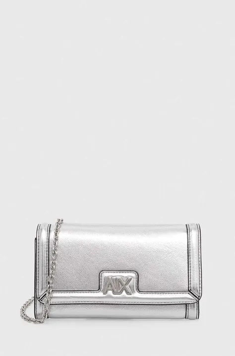 Armani Exchange poseta culoarea argintiu