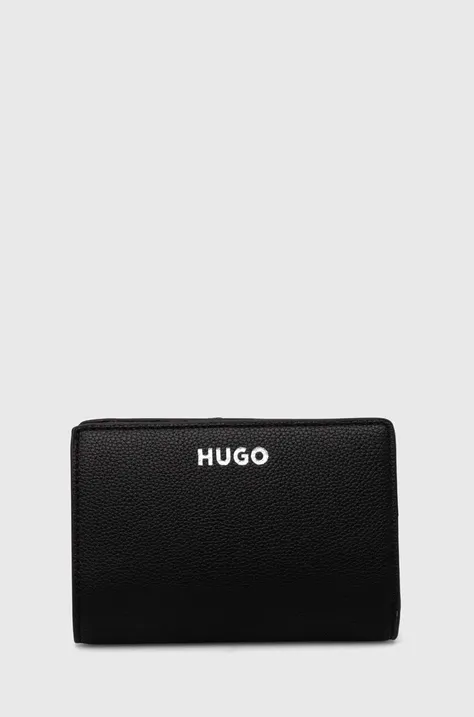 Peňaženka HUGO dámsky,čierna farba,50516918