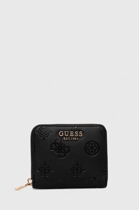 Peněženka Guess JENA černá barva, SWPG92 20370