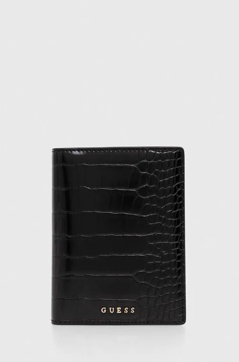 Guess portofel femei, culoarea negru, RW1634 P4201