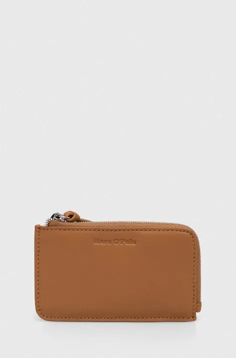 Кожаный кошелек Marc O'Polo женский цвет коричневый 40319905001114