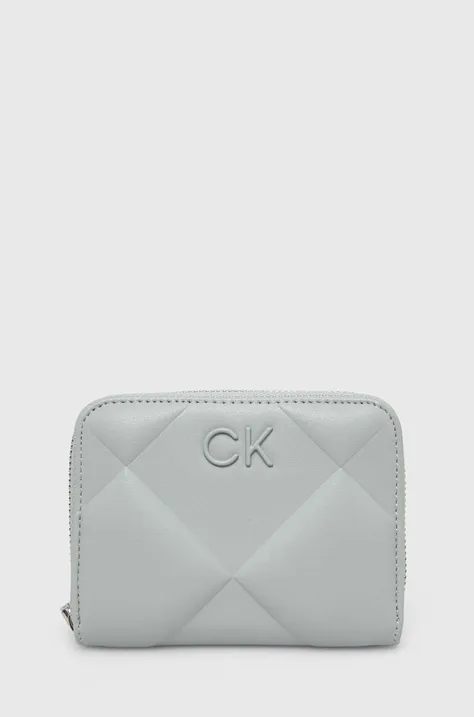 Гаманець Calvin Klein жіночий колір сірий