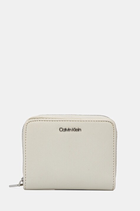 Calvin Klein portofel femei, culoarea bej, K60K611937