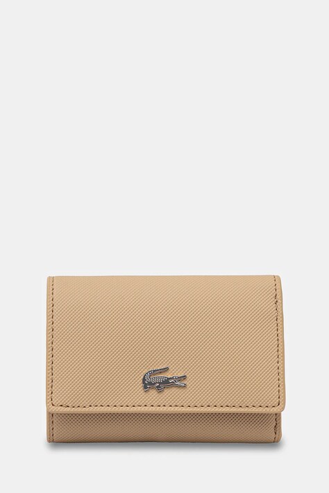 Lacoste portofel femei, culoarea bej, NF4190AA