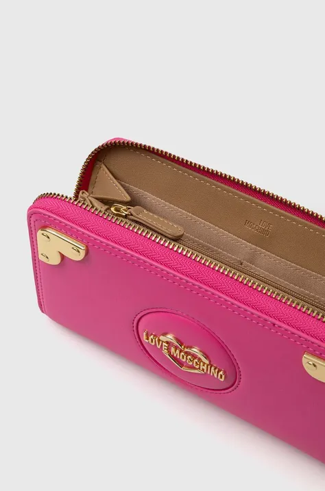 Love Moschino portfel damski kolor różowy JC5615PP1ILR0615