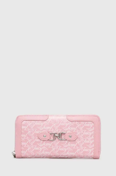 Juicy Couture portofel femei, culoarea roz, WEJQN5492WZC