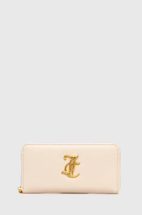 Juicy Couture portfel damski kolor beżowy WIJAY4124WVP