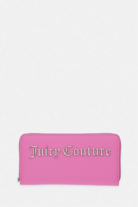 Juicy Couture portfel damski z imitacji skóry różowy WIJJM5341WVP
