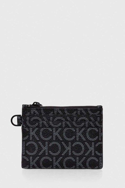 Calvin Klein portfel męski kolor czarny
