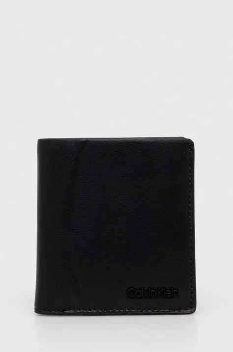 Peňaženka Calvin Klein pánska,čierna farba,K50K511687