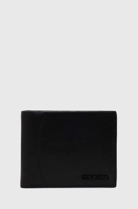 Calvin Klein portofel bărbați, culoarea negru K50K511694