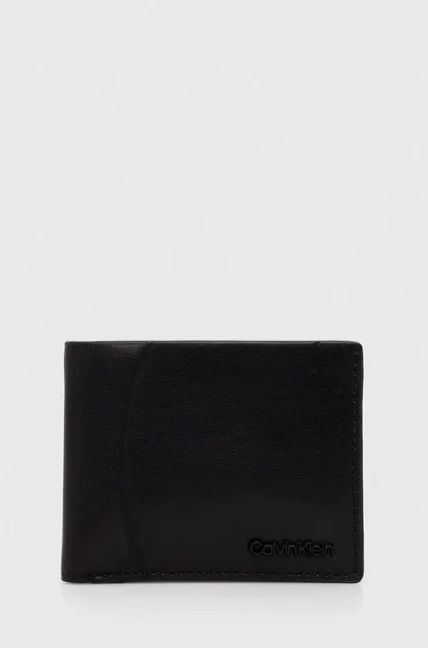 Calvin Klein portofel bărbați, culoarea negru K50K511695