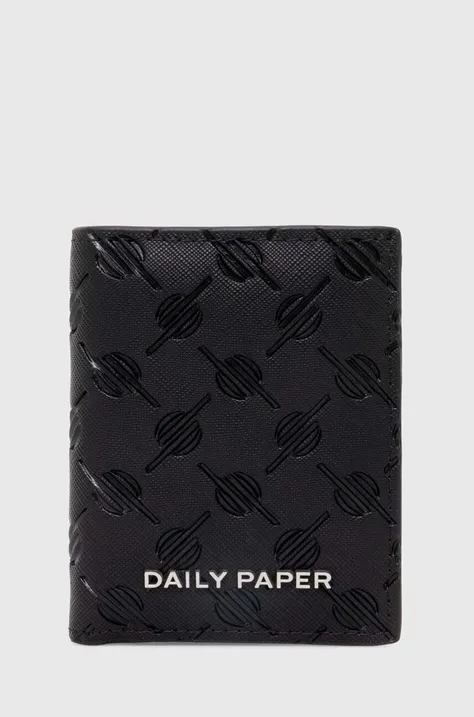 Daily Paper portafoglio Kidis Monogram Wallet colore nero 2321157