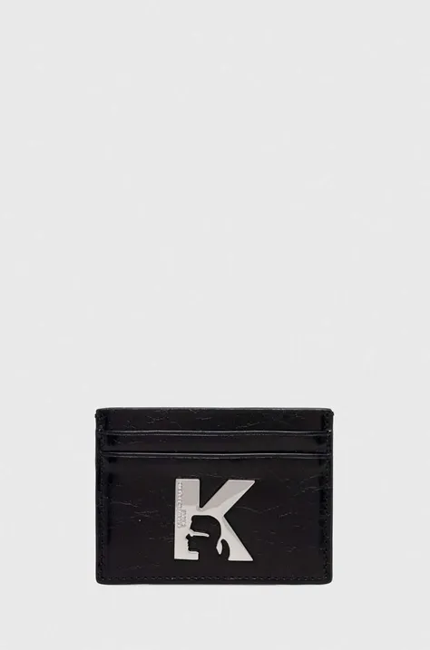 Чохол на банківські карти Karl Lagerfeld Jeans колір чорний