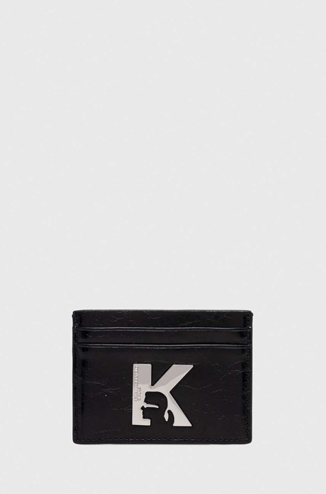 Karl Lagerfeld Jeans etui na karty kolor czarny