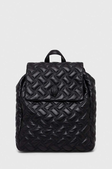 Kurt Geiger London bőr hátizsák fekete, női, kis, sima