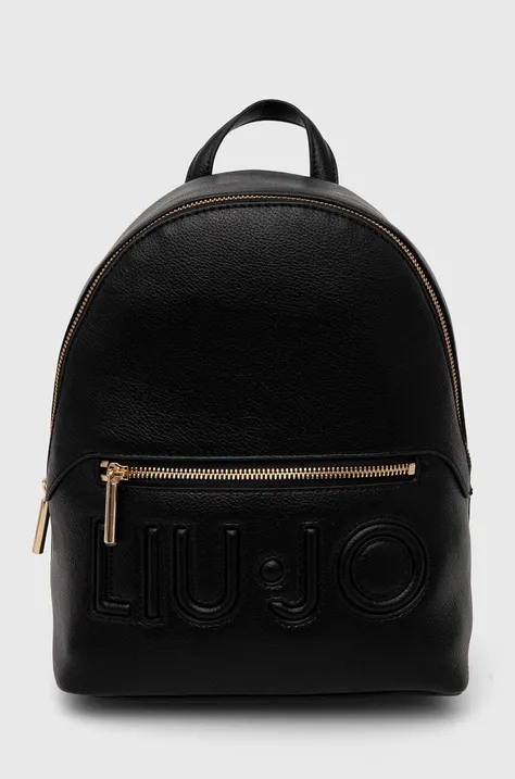 Liu Jo rucsac femei, culoarea negru, mic, neted