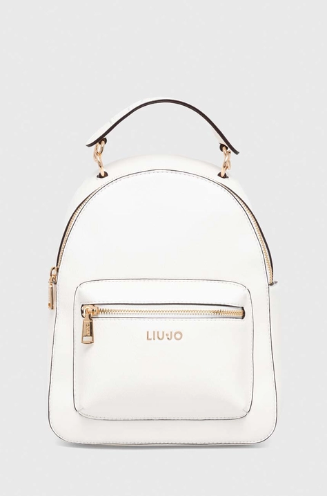 Liu Jo rucsac femei, culoarea alb, mic, neted