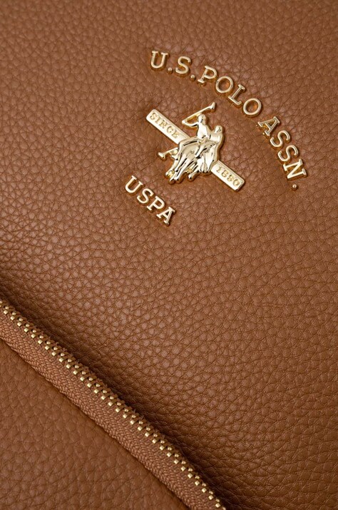 Рюкзак U.S. Polo Assn. Stanford — SS24-PKD03A, коричневий — фото 4