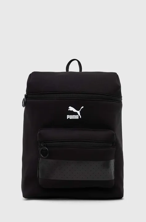 Рюкзак Puma колір чорний великий однотонний 090381
