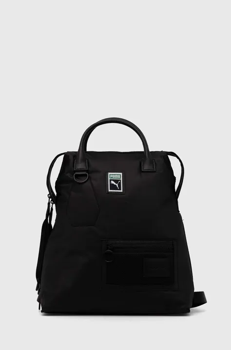Рюкзак Puma жіночий колір чорний великий однотонний 090390