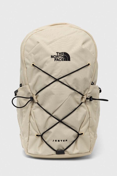 The North Face plecak damski kolor beżowy duży gładki NF0A3VXG4D51
