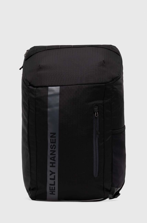 Helly Hansen rucsac Spruce 25L femei, culoarea negru, mare, cu imprimeu, 67540