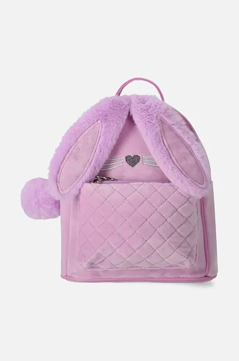 Coccodrillo hátizsák rózsaszín, kis, nyomott mintás