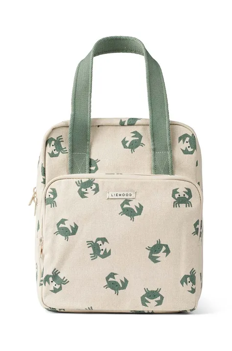 Дитячий рюкзак Liewood Elsa Backpack колір бірюзовий малий візерунок