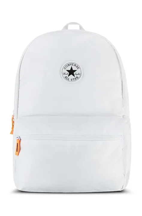Detský ruksak Converse biela farba, veľký, s nášivkou