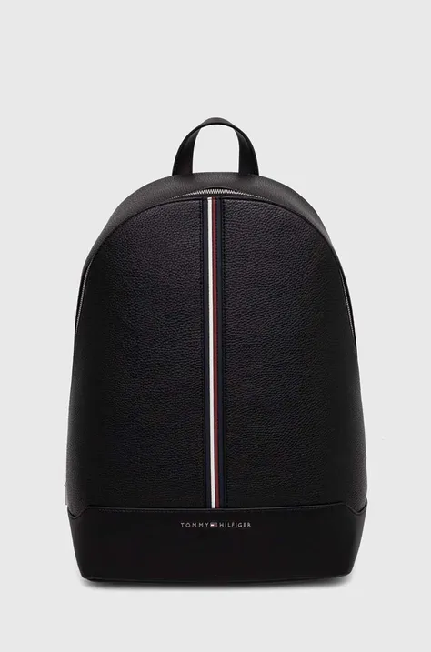 Рюкзак Tommy Hilfiger чоловічий колір чорний великий однотонний